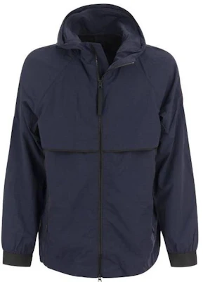 Jaket Zip Berhud Ringan Canada Goose Biru Navy 2440M-63 Buy Jaket Zip Berhud Ringan Canada Goose Biru Navy 2440M-63