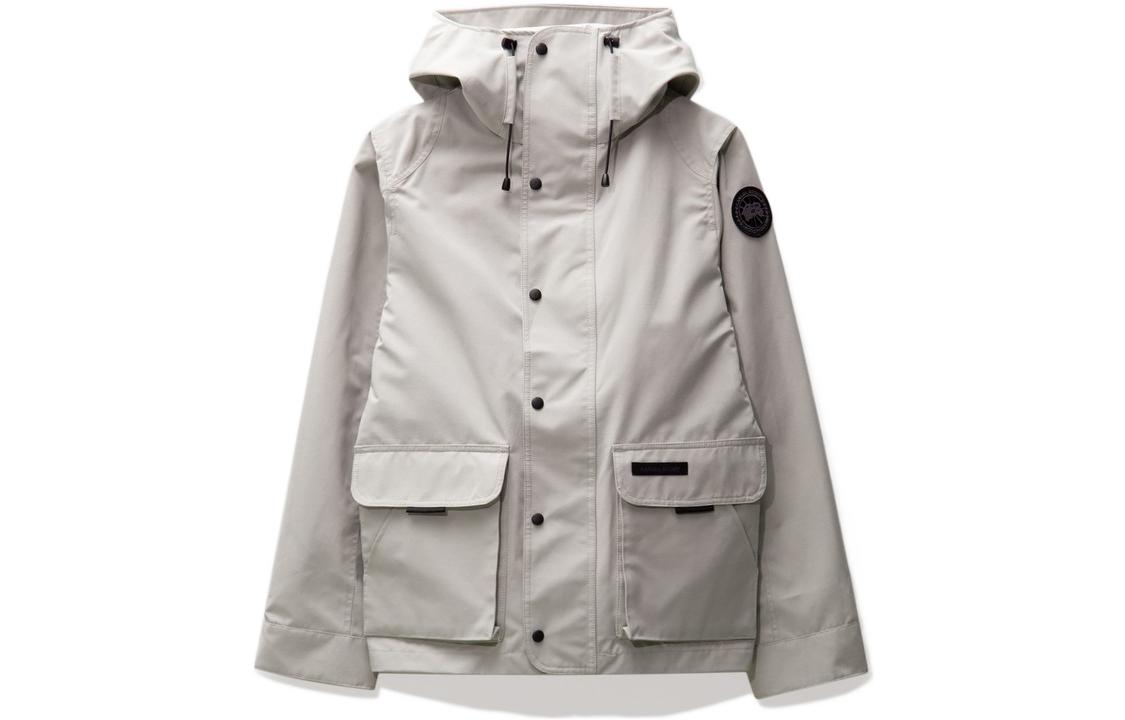 Buy Canada Goose Lockeport Black Label  Lightweight Hooded Jacket Grey. 2429MB-432