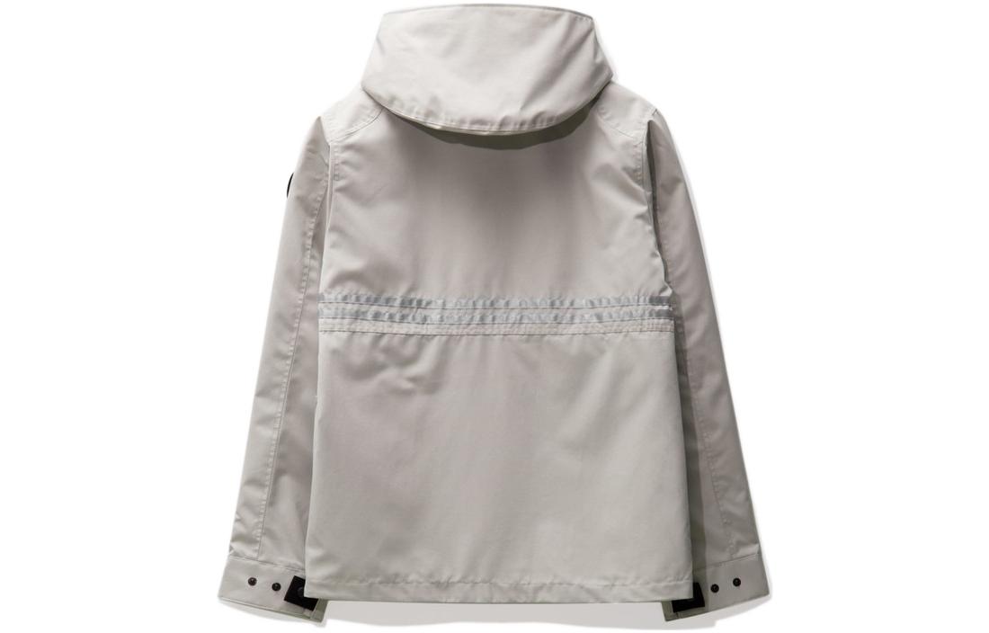 Lookbook Canada Goose Lockeport Black Label  Lightweight Hooded Jacket Grey. 2429MB-432