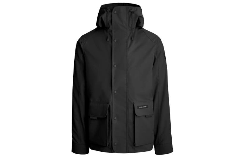 Canada Goose Lockeport Black Label Lightweight Hooded Jacket Men’s Black 2429MB-61