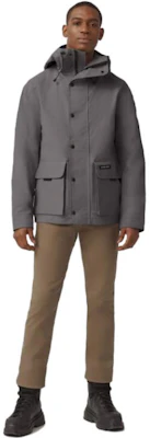 加拿大鹅 Lockeport Black Label 轻便夹克 海岸灰色 2429MB811 Lookbook 加拿大鹅 Lockeport Black Label 轻便夹克 海岸灰色 2429MB811