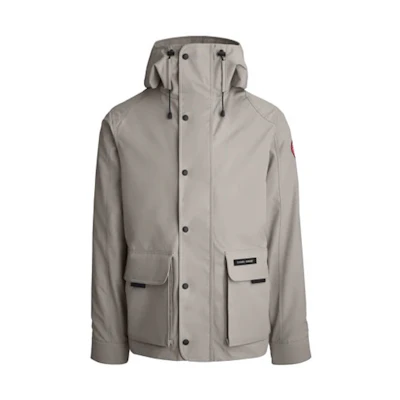 Canada Goose Lockeport Lightweight Hooded Jacket Grey Coat. 2429M-432