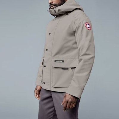 Chaqueta ligera con capucha Canada Goose Lockeport gris abrigo. 2429M-432 Details for Chaqueta ligera con capucha Canada Goose Lockeport gris abrigo. 2429M-432