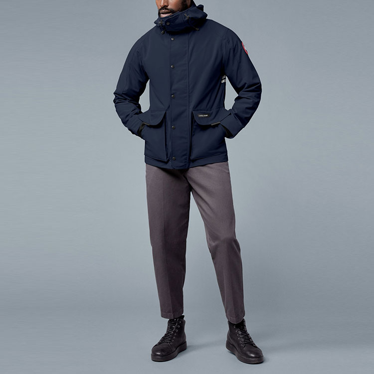 Canada Goose Lockeport Series Lightweight Windproof Waterproof Jacket Navy Blue. 2429M-63 圖 5