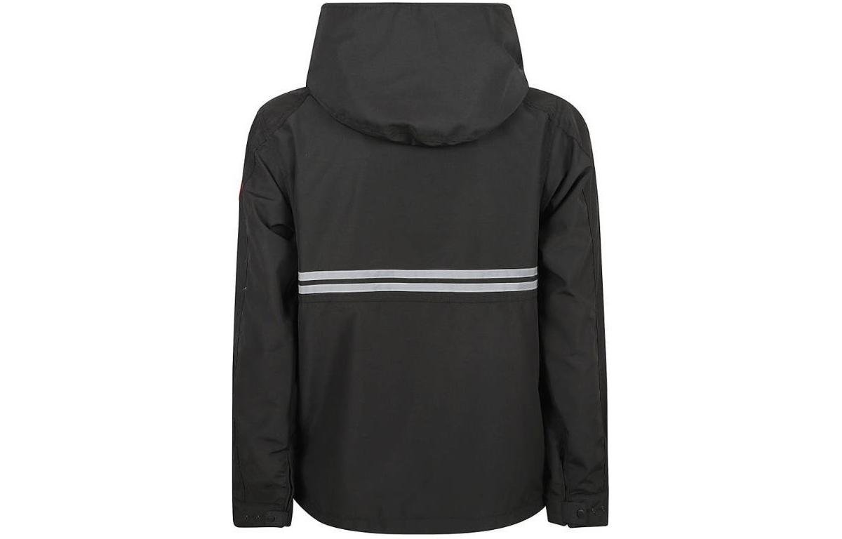 Lookbook 加拿大鵝 Lockeport 男士黑色連帽抽繩外套 CG2429-M4961