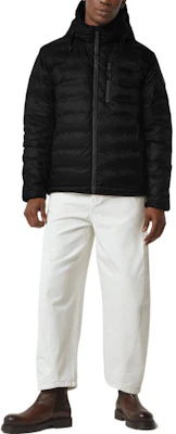 Canada Goose Lodge Black Label Jaket Ringan Hoodie Down Hitam Unisex 5078MB-61 Shop Canada Goose Lodge Black Label Jaket Ringan Hoodie Down Hitam Unisex 5078MB-61