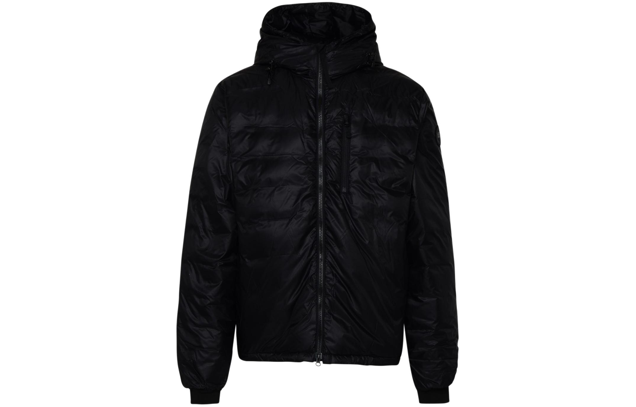 Canada Goose Lodge FW21 Black Label Hooded Waterproof Down Jacket Unisex - Black 5078MB-946