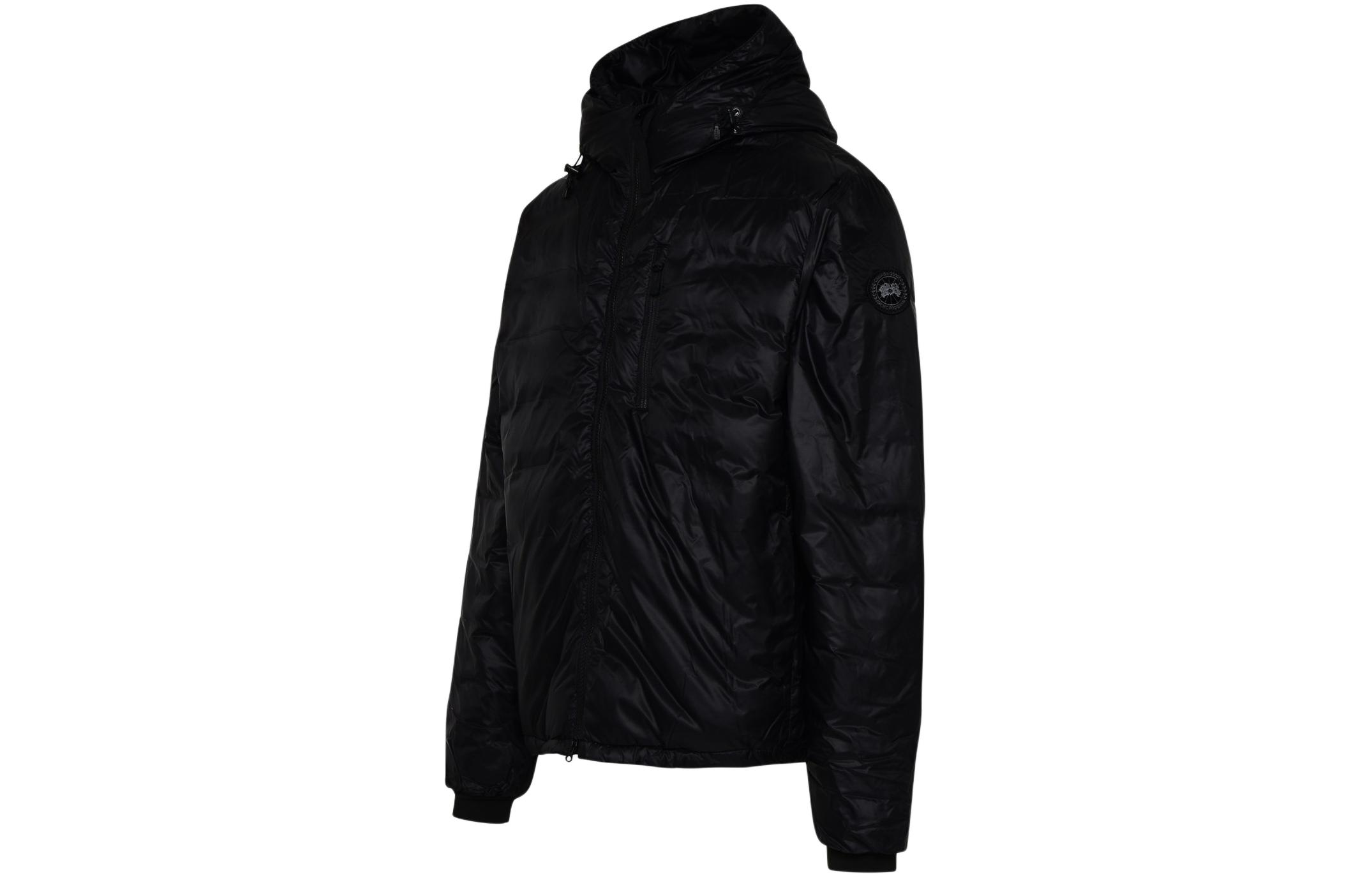 Canada Goose Lodge FW21 Black Label Hooded Waterproof Down Jacket Unisex - Black 5078MB-946 圖 3