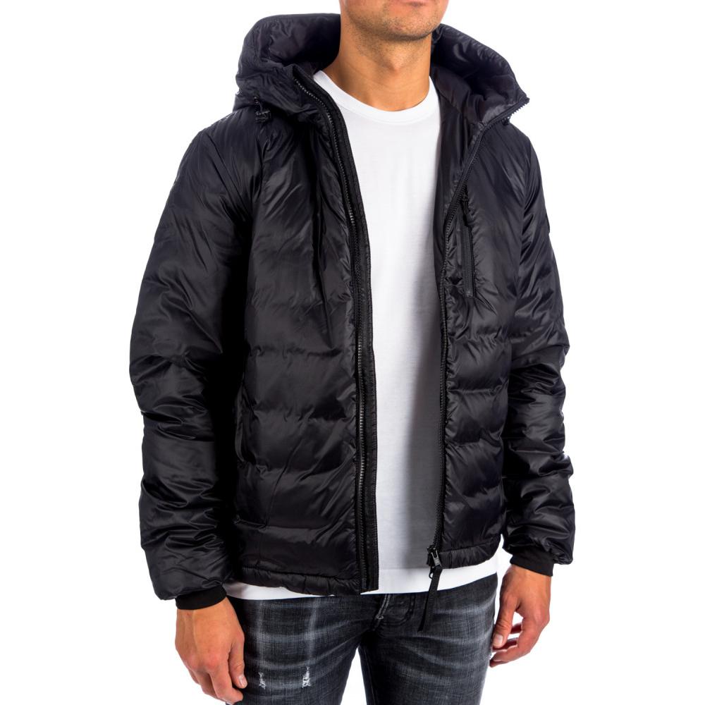 Canada Goose Lodge FW21 Black Label Hooded Waterproof Down Jacket Unisex - Black 5078MB-946 圖 6