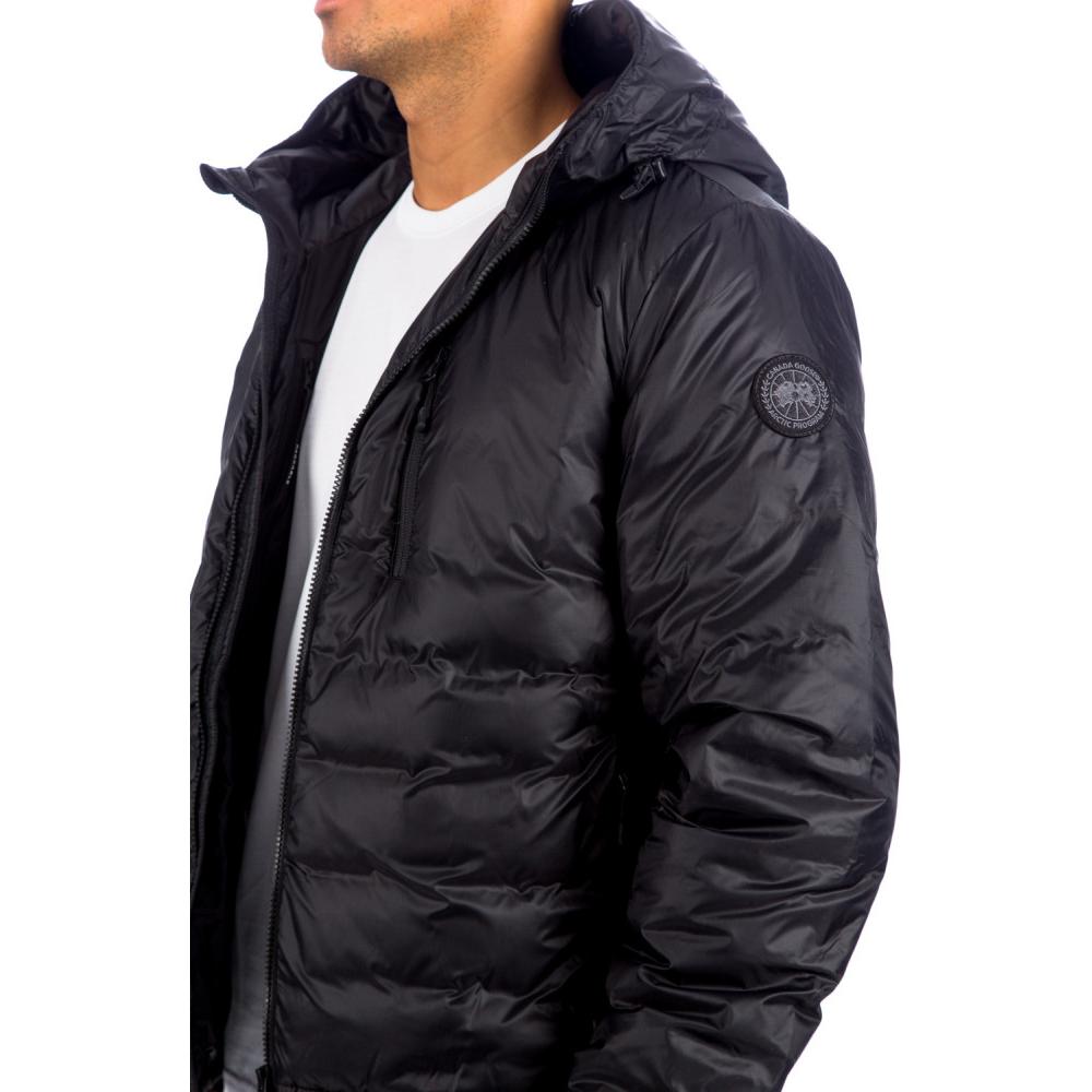 Canada Goose Lodge FW21 Black Label Hooded Waterproof Down Jacket Unisex - Black 5078MB-946 圖 7