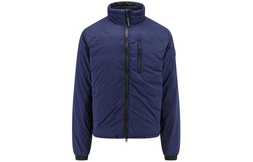 Canada Goose Lodge Lightweight Short Down Jacket Navy Blue - CG5079M-4963