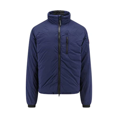 Canada Goose Lodge Lightweight Short Down Jacket Navy Blue - CG5079M-4963