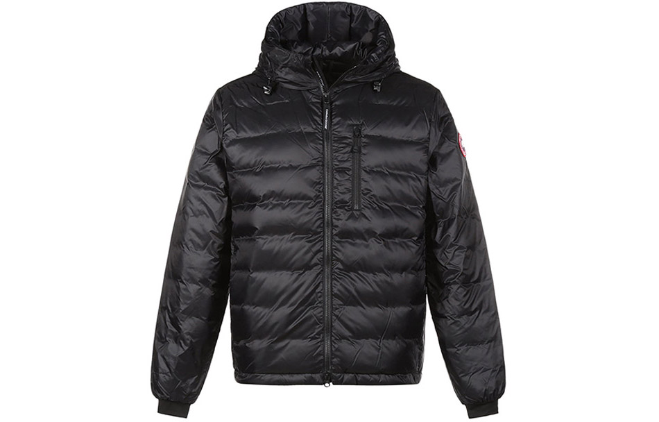 Canada Goose Lodge Series Black Lightweight Waterproof Down Jacket Unisex. 5078M-946