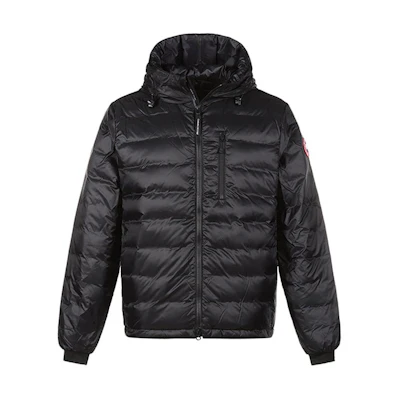Canada Goose Lodge Series Black Lightweight Waterproof Down Jacket Unisex. 5078M-946