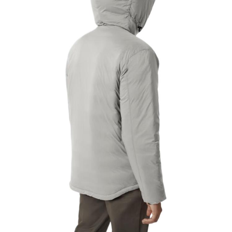 Canada Goose Lodge Silver Grey Lightweight Hooded Down Jacket Unisex Red Label. 5078M-200 圖 4