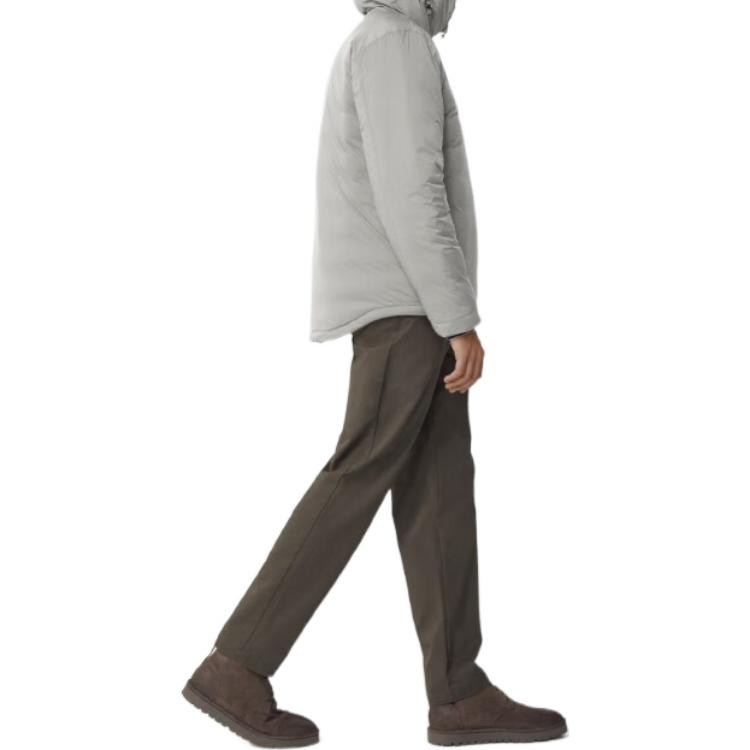 Canada Goose Lodge Silver Grey Lightweight Hooded Down Jacket Unisex Red Label. 5078M-200 圖 5