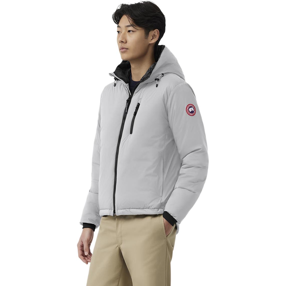 Canada Goose Lodge Silver Grey Lightweight Hooded Down Jacket Unisex Red Label. 5078M-200 圖 6