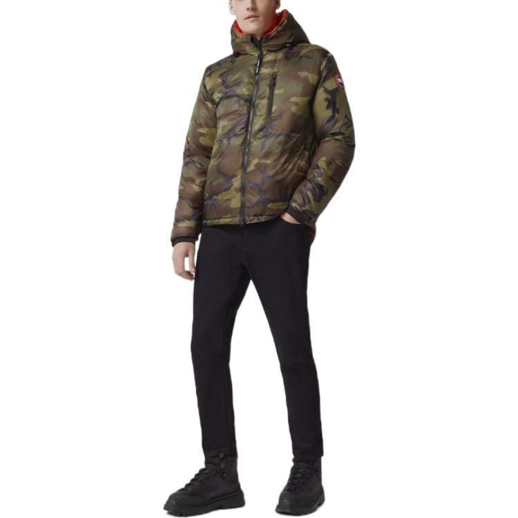 Canada Goose Lodge SS22 Camo Green Lightweight Waterproof Down Jacket Unisex. 5078M1P-1019 圖 3
