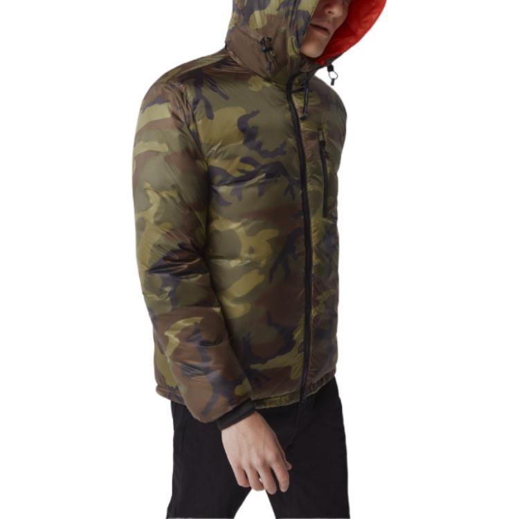 Canada Goose Lodge SS22 Camo Green Lightweight Waterproof Down Jacket Unisex. 5078M1P-1019 圖 5