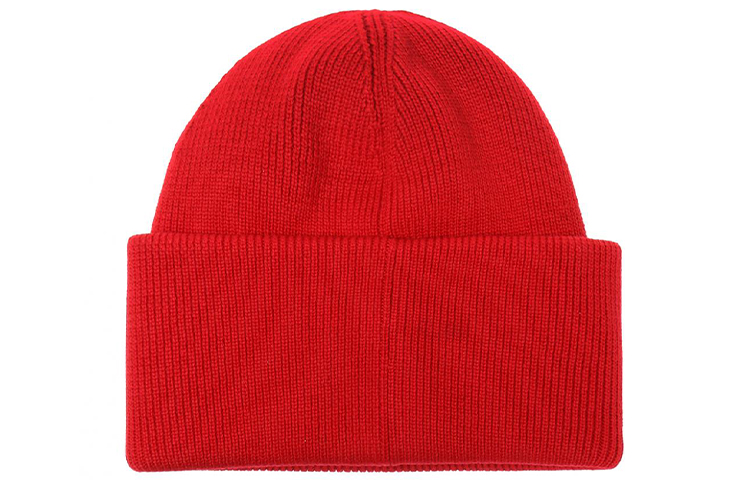 Lookbook Canada Goose Logo Knit Warm Wool Beanie Hat Multicolor for Men 6936M
