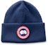 Details for Canada Goose Logo Knit Warm Wool Beanie Hat Multicolor for Men 6936M