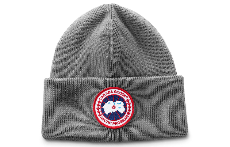 Sizing Canada Goose Logo Knit Warm Wool Beanie Hat Multicolor for Men 6936M