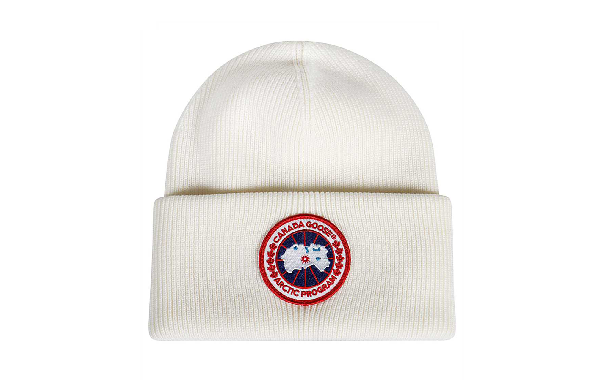 Cheap Canada Goose Logo Knit Warm Wool Beanie Hat Multicolor for Men 6936M