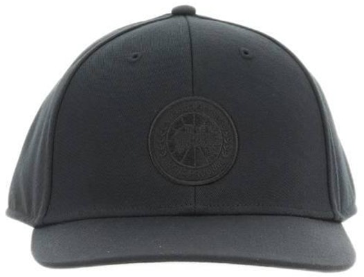 Topi Baseball Canada Goose Logo Patch Brim Melengkung Warna Hitam Pria. 5481U61 Lookbook Topi Baseball Canada Goose Logo Patch Brim Melengkung Warna Hitam Pria. 5481U61