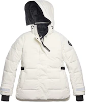 Canada Goose Lyndale FW24 Black Label Detachable Hood Down Parka Jacket Women White 3824WB-433 Canada Goose Lyndale FW24 Black Label Detachable Hood Down Parka Jacket Women White 3824WB-433