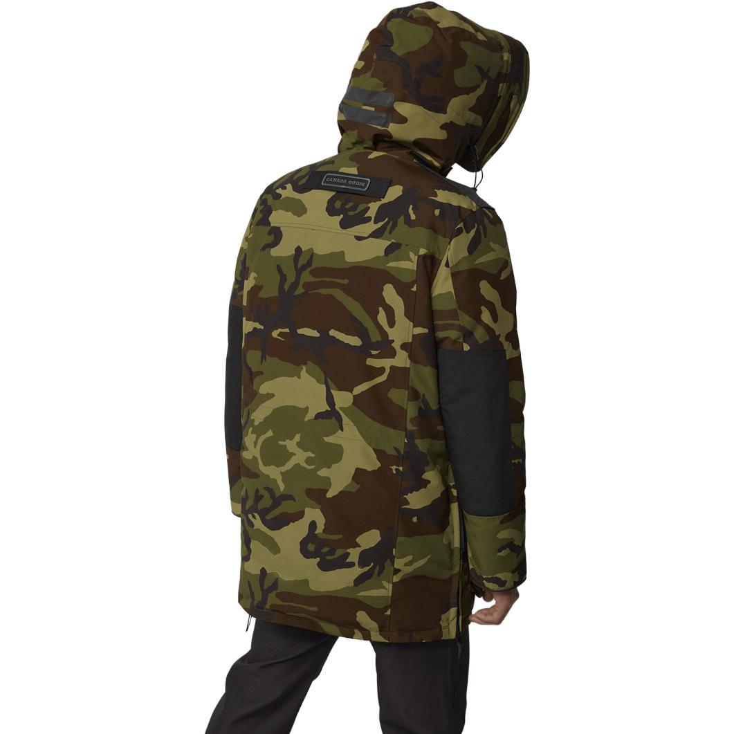 Details for 加拿大鵝 Macculloch 迷彩毛邊大衣 城市戶外夾克 9512mp-316