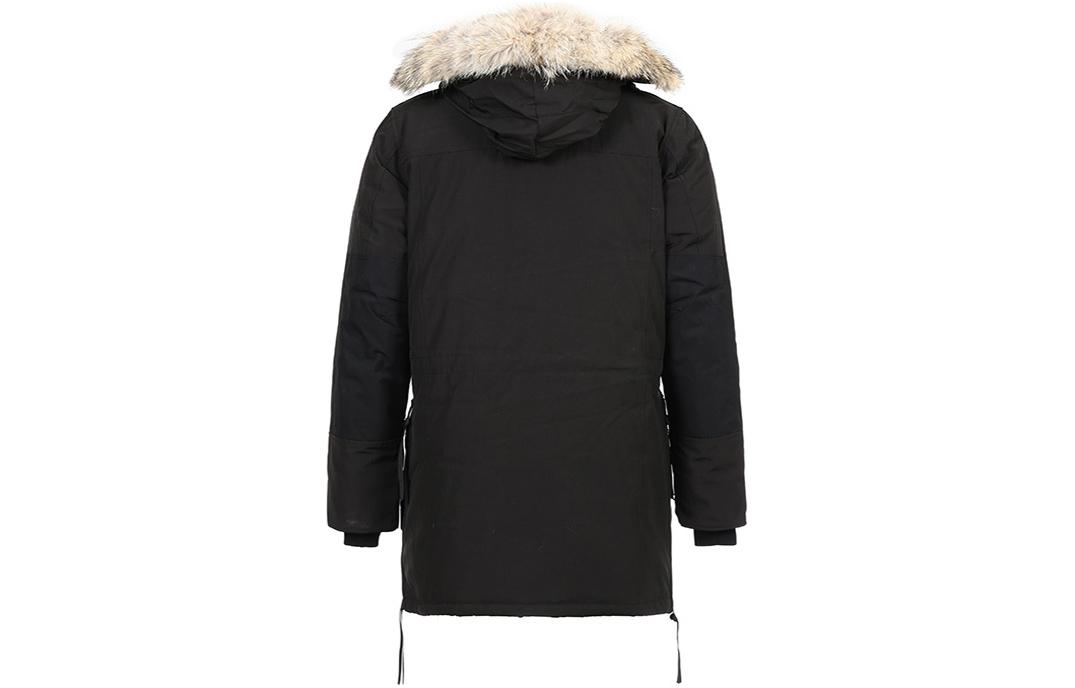 Lookbook 加拿大鵝 Macculloch 紅標羽絨外套 黑色連帽夾克 9512MA-61