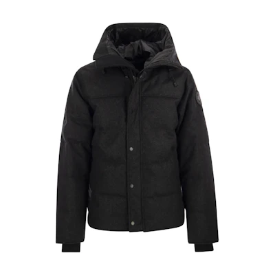 Canada Goose MacMillan Black Label Black Parka Jacket Waterproof Windproof Warm. 3804M11-160