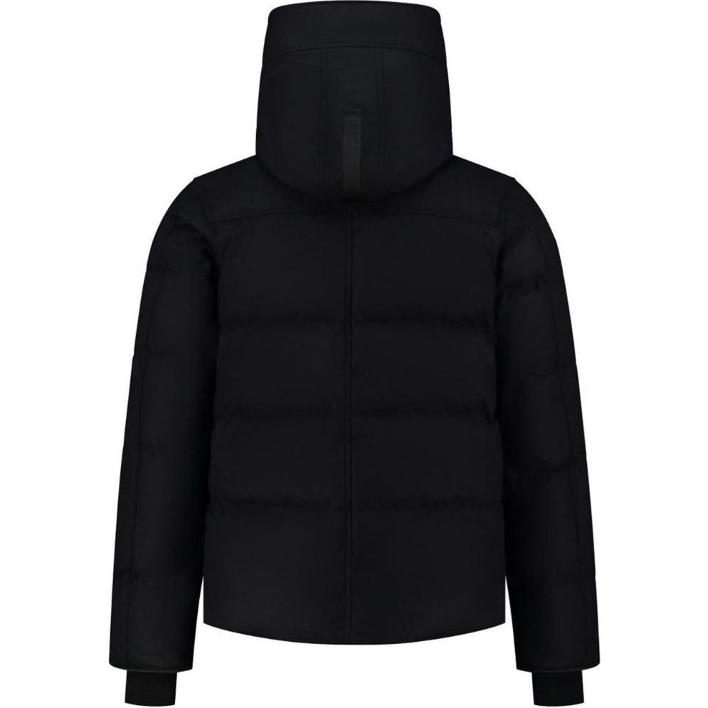 Canada Goose MacMillan FW22 Black Label Wool Waterproof Down Jacket Navy Mix Mens. 3804M1-1161 圖 3