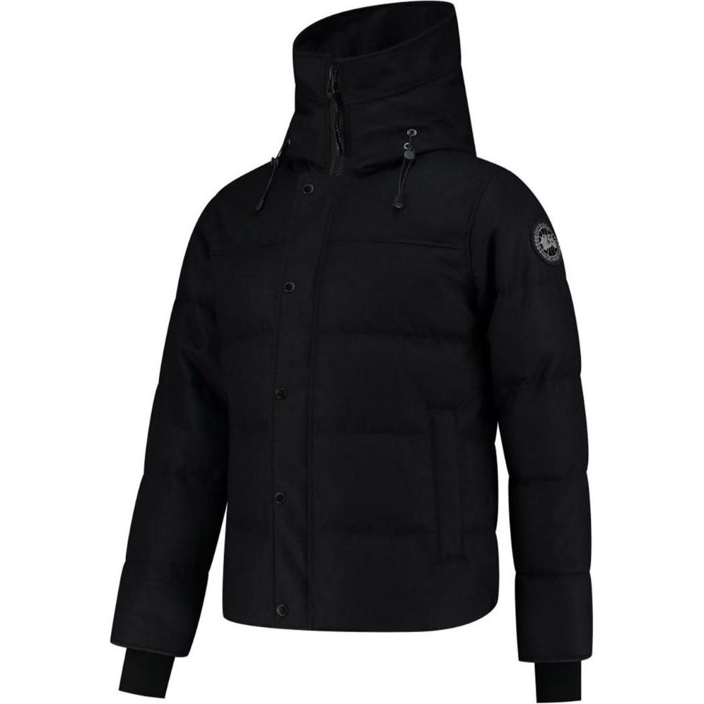 Canada Goose MacMillan FW22 Black Label Wool Waterproof Down Jacket Navy Mix Mens. 3804M1-1161 圖 4