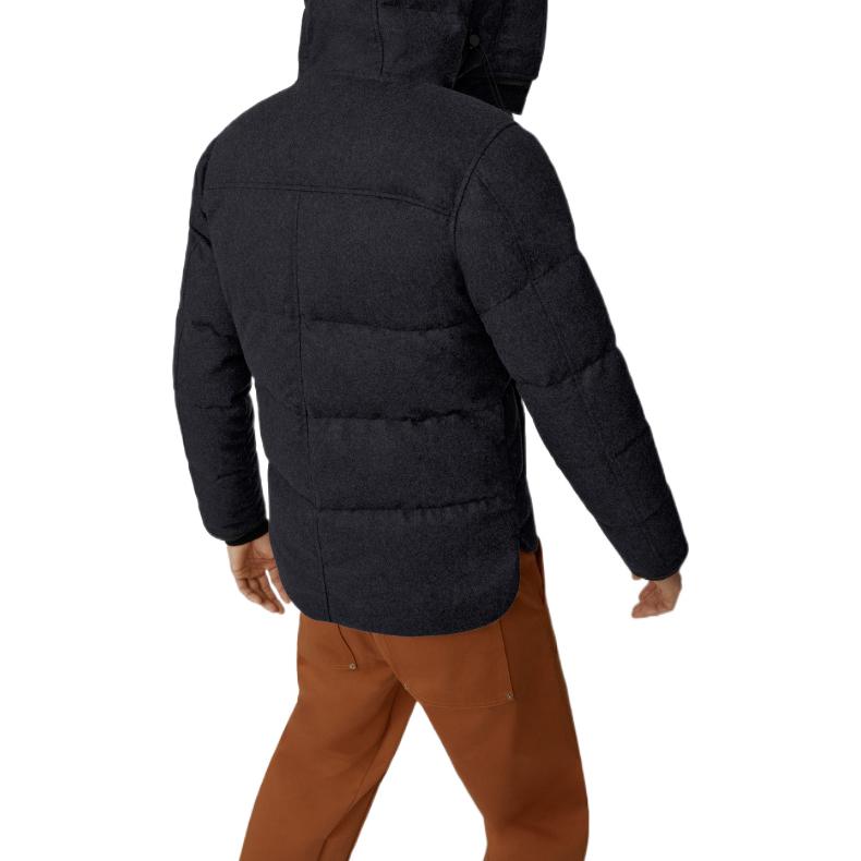 Canada Goose MacMillan FW22 Black Label Wool Waterproof Down Jacket Navy Mix Mens. 3804M1-1161 圖 6