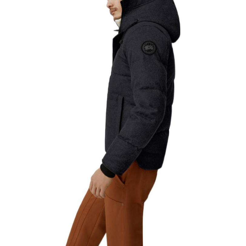 Canada Goose MacMillan FW22 Black Label Wool Waterproof Down Jacket Navy Mix Mens. 3804M1-1161 圖 7