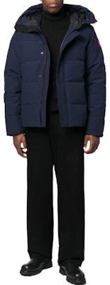 加拿大鹅MacMillan FW22海军蓝标男士短款羽绒派克外套夹克. 2080M-63 Lookbook 加拿大鹅MacMillan FW22海军蓝标男士短款羽绒派克外套夹克. 2080M-63