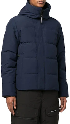 加拿大鹅MacMillan FW22海军蓝标男士短款羽绒派克外套夹克. 2080M-63 Purchase 加拿大鹅MacMillan FW22海军蓝标男士短款羽绒派克外套夹克. 2080M-63