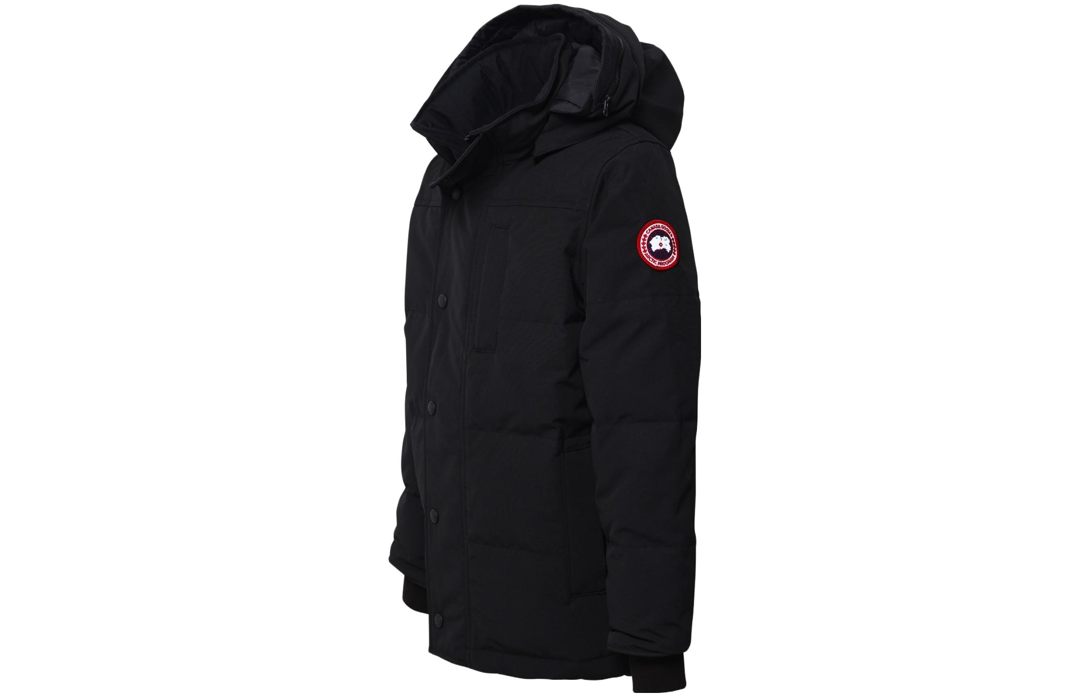 Canada Goose Macmillan Hooded Black Jacket Windproof Waterproof Coat 4574Y61 圖 4