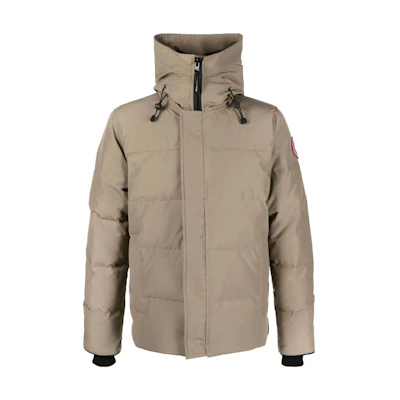 Canada Goose MacMillan Solid Quilted Logo Classic Down Jacket for Men 3804M
