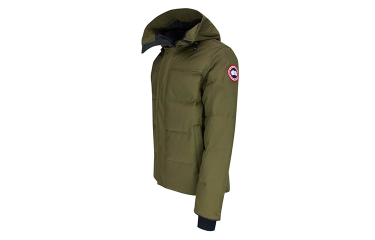 Shop Canada Goose MacMillan Waterproof Windproof Down Parka Unisex Military Green 3804M-49