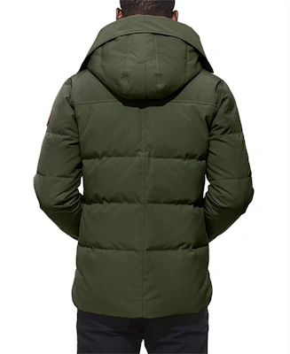 Canada Goose MacMillan Waterproof Windproof Down Parka Unisex Military Green 3804M-49 Details for Canada Goose MacMillan Waterproof Windproof Down Parka Unisex Military Green 3804M-49