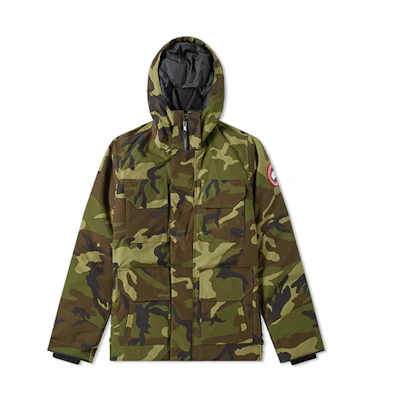 Canada Goose Maitland Multi-Pocket Hooded Down Jacket Winter Classic Camo 4550M-316