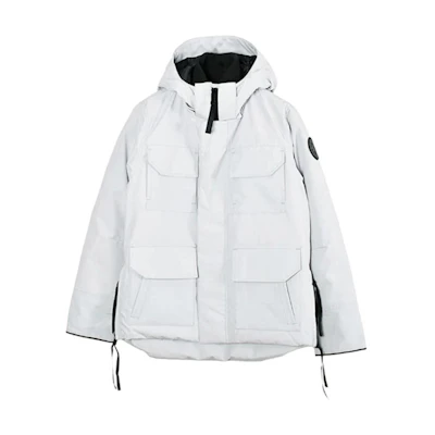 Canada Goose Maitland Silver Birch Black Label Multi-Pocket Parka Unisex 4550MB-200