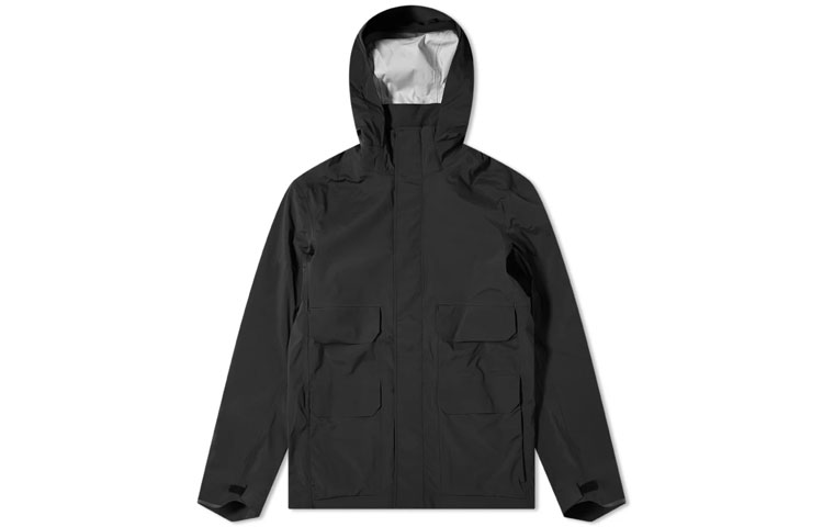 Canada Goose Meaford Black Label Hooded Jacket Black 5611MB-61