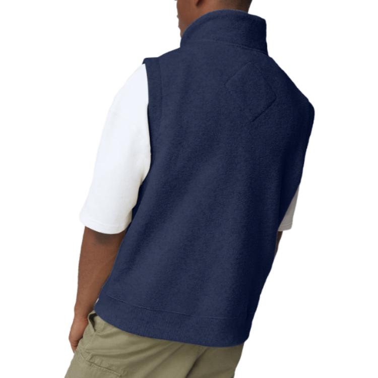 Canada Goose Mersey Logo Stand Collar Fleece Vest  Ocean Blue. 7052MB-63 圖 4