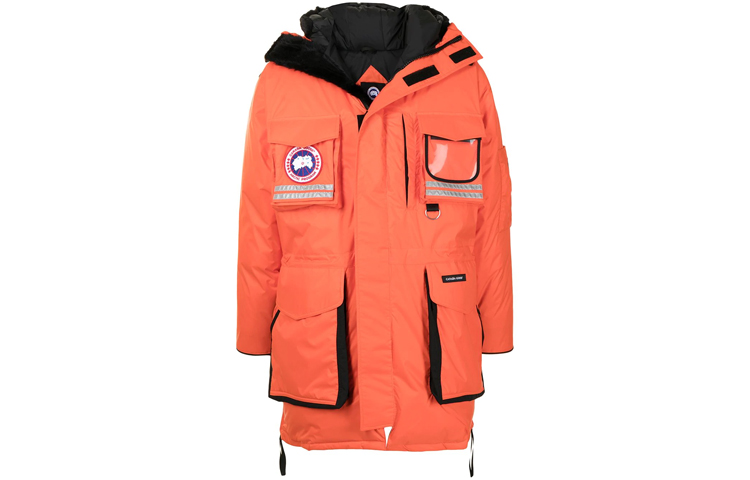 Canada Goose Multi-Pocket Down Parka Unisex in Monarch Orange 9501USMU-434