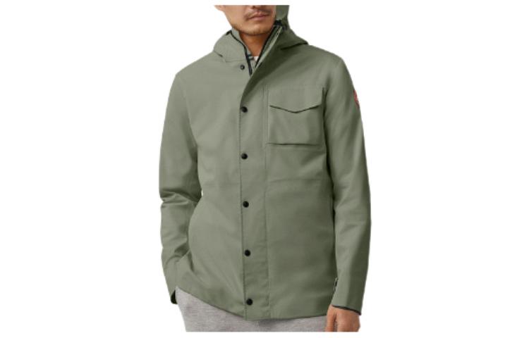 Canada Goose Nanaimo Olive Green Solid Long Sleeve Jacket 5608M-852