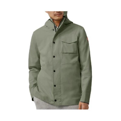 Canada Goose Nanaimo Olive Green Solid Long Sleeve Jacket 5608M-852