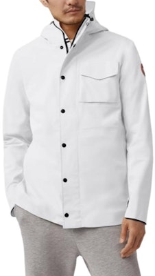 カナダグース ナナイモ 防水 ウインドブレーカー ジャケット - アークティックホワイト 5608M-433 Order カナダグース ナナイモ 防水 ウインドブレーカー ジャケット - アークティックホワイト 5608M-433